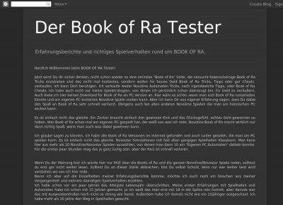 Book of Ra Tester 