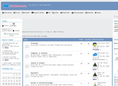 Plauderforum.net - Das Forum für alles mögliche!