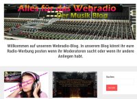 Webradio Blog- Alles fürs Webradio