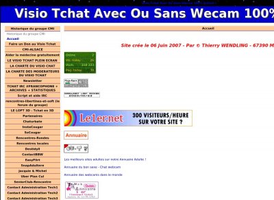 Französisch Chat mit oder ohne Webcam 100% kostenlos